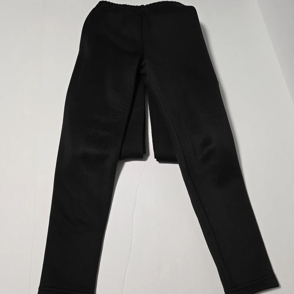 Pixie Girl Size 7/8 Black Leggings Bundle With Smooth Stretchy Fabric - Picture 3 of 13